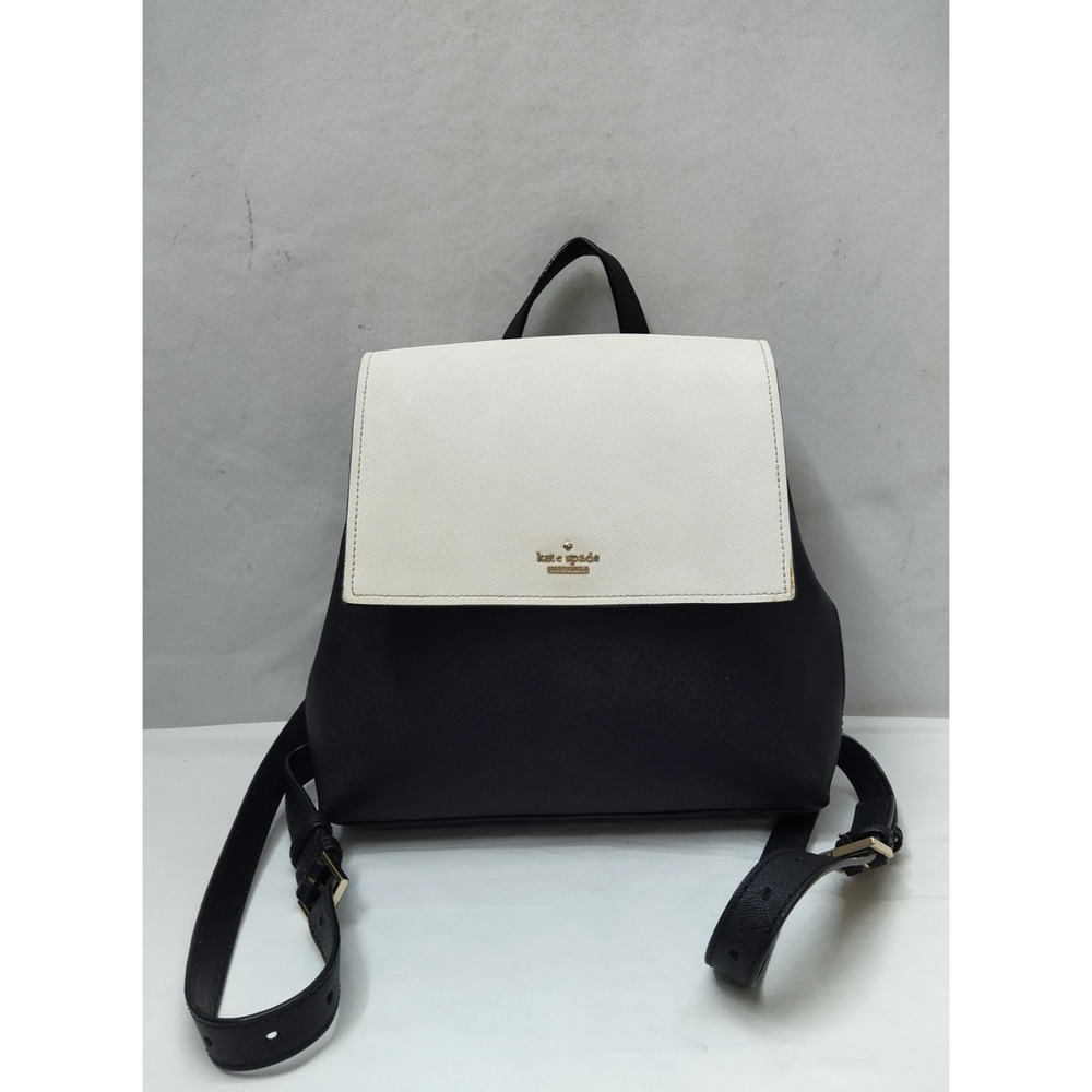 Kate Spade New York Cameron Two-Tone Black White Street Backpack